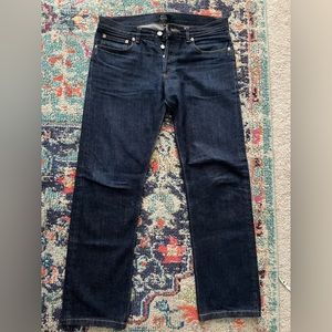 $275 APC dark denim Petit New standard jeans